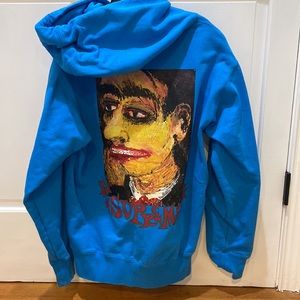 Supreme FW18 portrait hooded sweatshirt